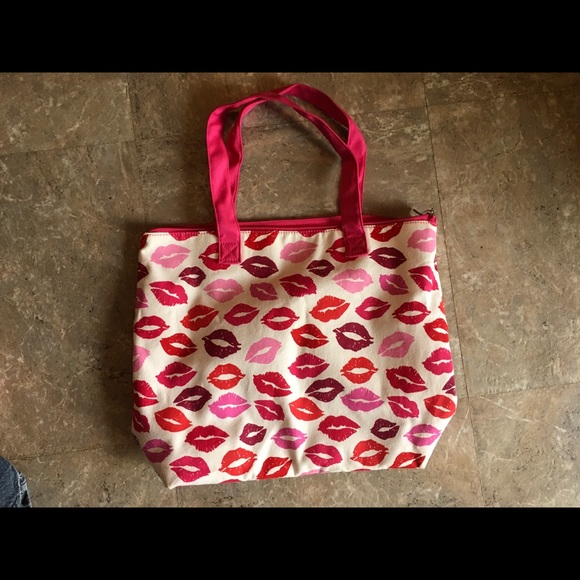 Avon Handbags - 👄 Lips Tote Bag used in my Lipsense business Avon
